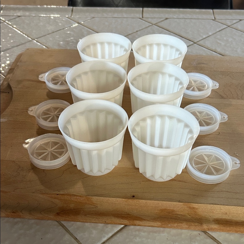 Vintage Tupperware Jello molds